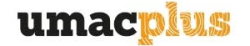 umac plus logo prilagodba umac plus logo prilagodba